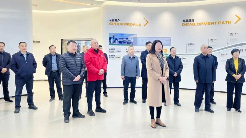 河南省政協(xié)副主席霍金花一行蒞臨旭瑞集團參觀調(diào)研！